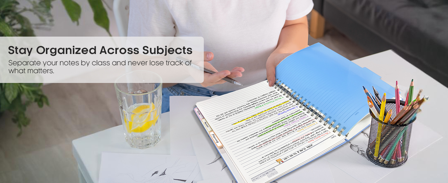 subject notebook