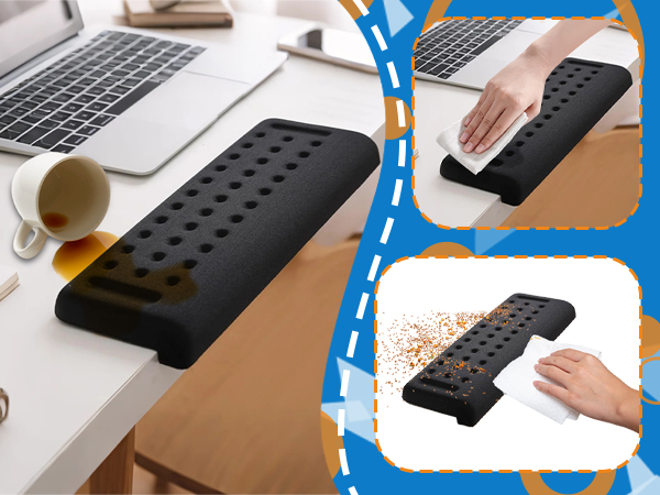 mouse pad and keyboard wrist rest