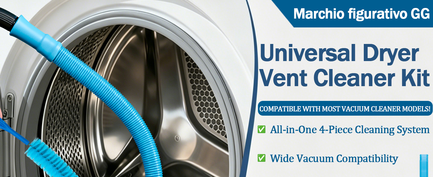 Universal Dryer Vent Cleaner Kit