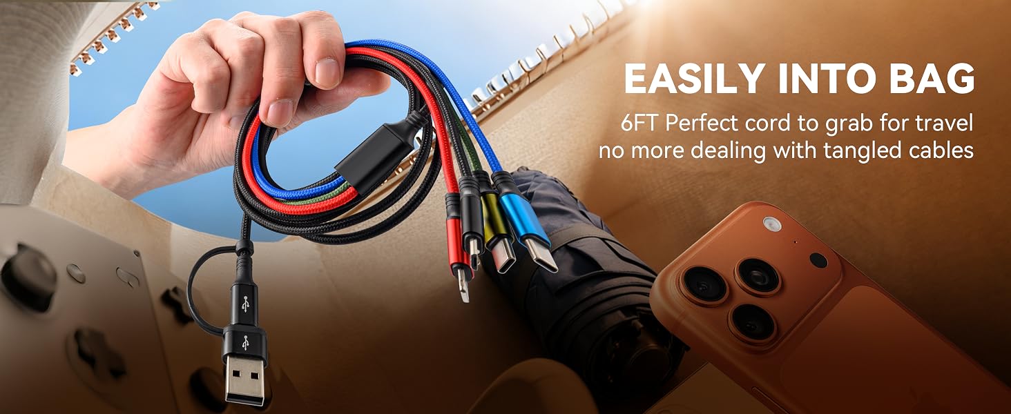 multiple charging cord charging cables for multiple devices iphone lightning charger type c cables