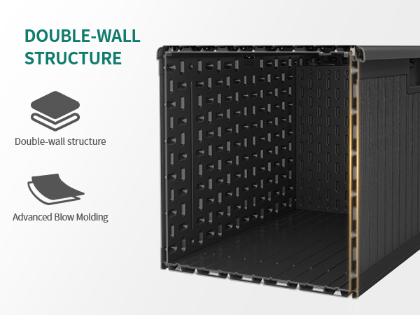 large storage for sports equipment