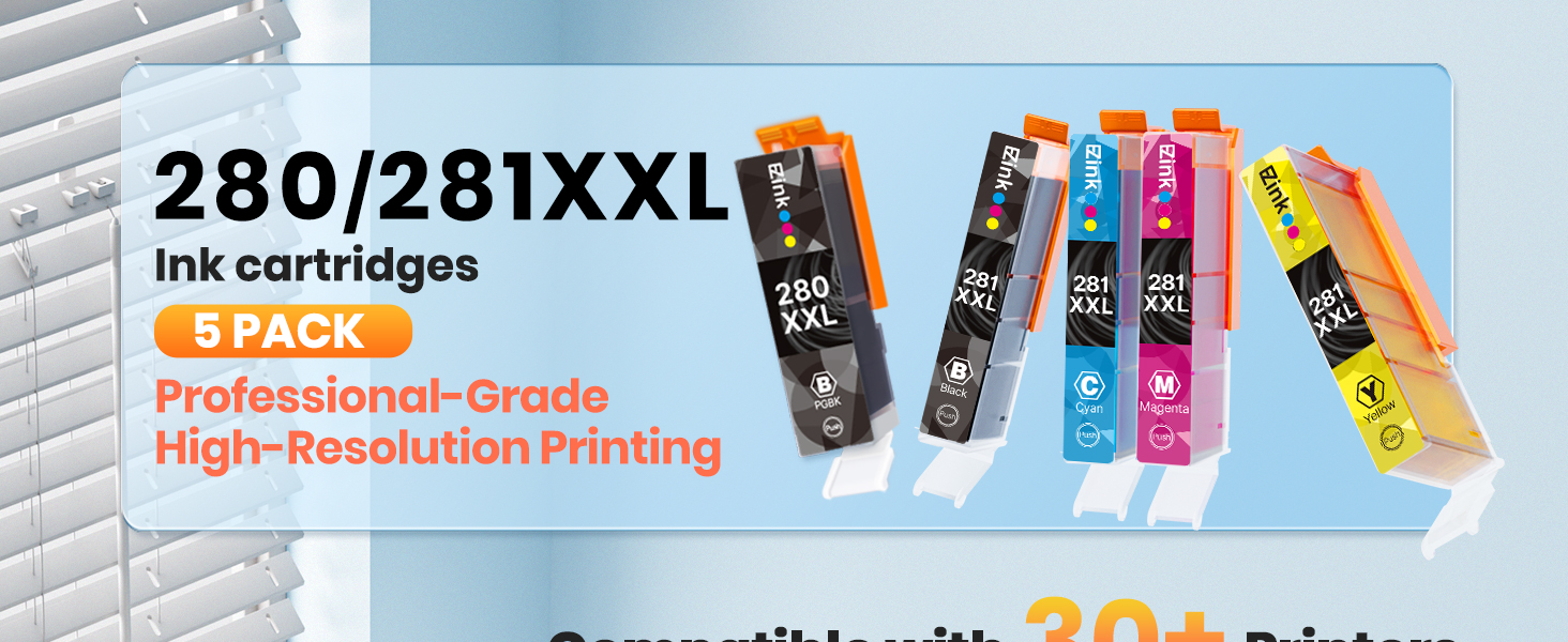 Canon PGI-280XXL CLI-281XXL 280 XXL 281 XXL Ink Cartridge