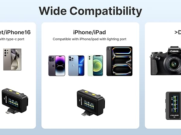 wide compatibility