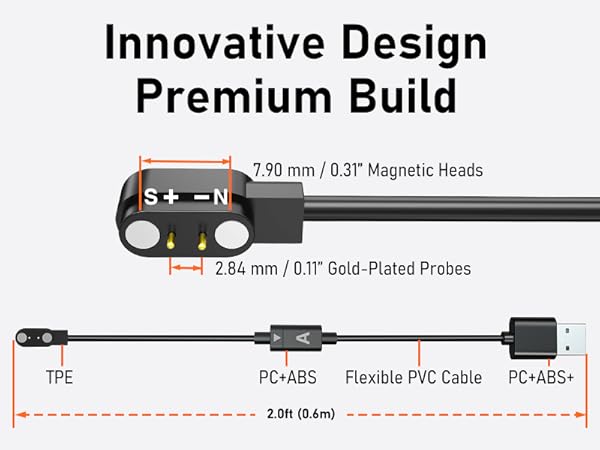 Reversible Magnetic Charging Cable AB284