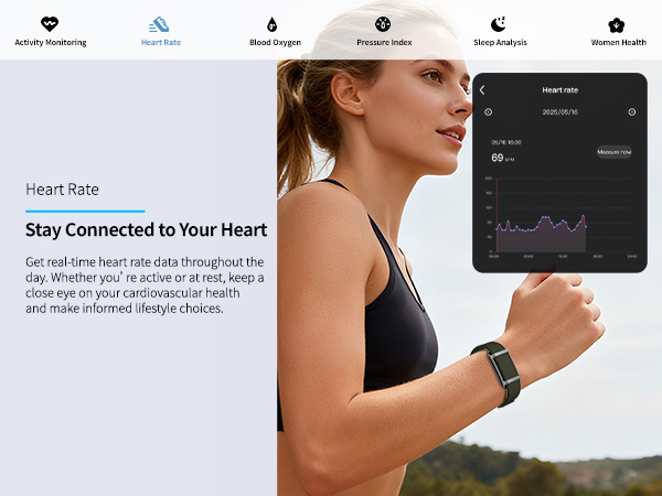 Smart Bracelet,Smart Health Wristband for Man&amp;Women