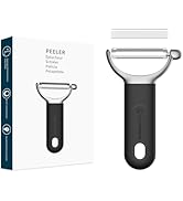 KITCHENDAO Swivel Vegetable Potato Peeler for Kitchen, Japanese Stainless Steel Sharp Blade, Heav...