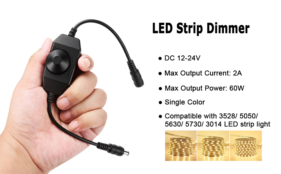 led strip light dimmer switch