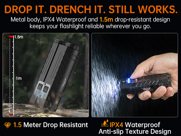 Waterproof Flashlight