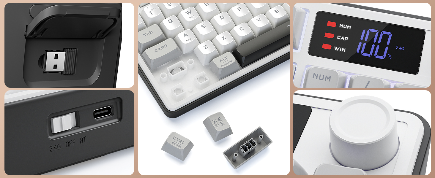 K527 Wireless gaming Keyboard