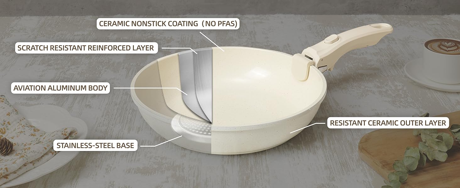 Ceramic Cookware Set Healthy