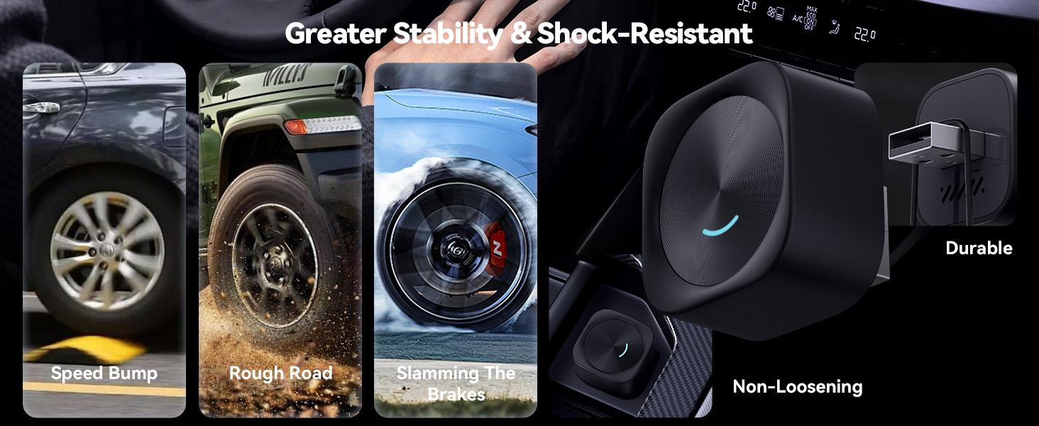 Greater Stability &amp;amp;amp; Shock-Resistant