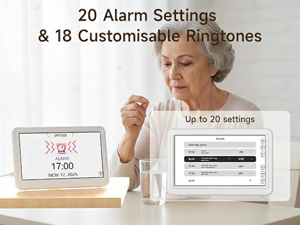 Dementia Alzheimers Clocks for Seniors