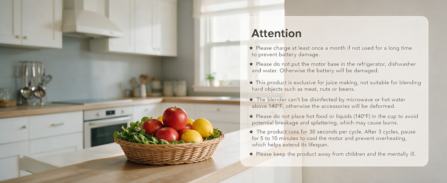 Attention of blender