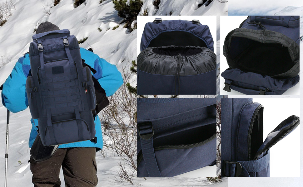 large hiking backpack