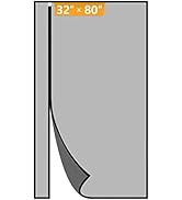 Yotache Reversible Left Right Side Opening Magnetic Screen Door Fits Door Size 32 x 80, Removable...