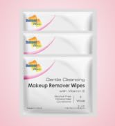 Diamond Wipes Face Cleansing and Waterproof Makeup Remover Wipes, Case of 500 Wipes, Alcohol Free...