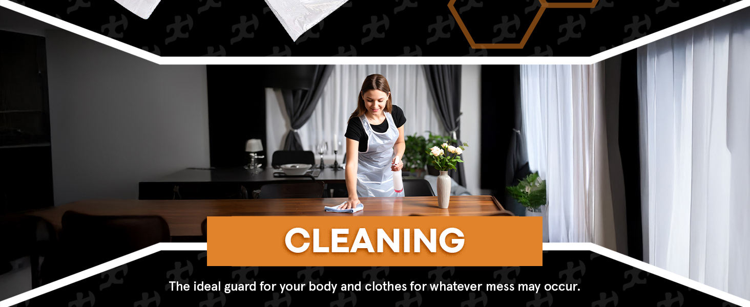 Xpose Safety Plastic Disposable Aprons
