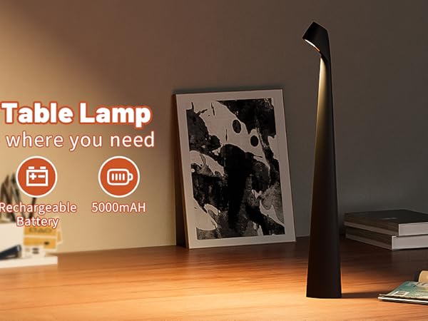 rechargeable table lamps