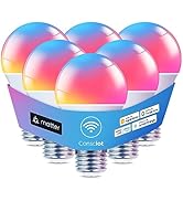 Consciot Smart Light Bulbs, Matter Color Changing LED Light Bulb, A19 E26 RGBTW Light Bulbs that ...