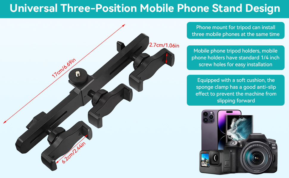 Phone Clip for Tripod