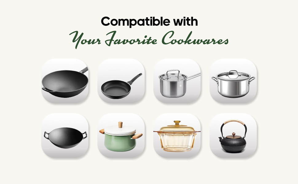 compatible with all cookwares