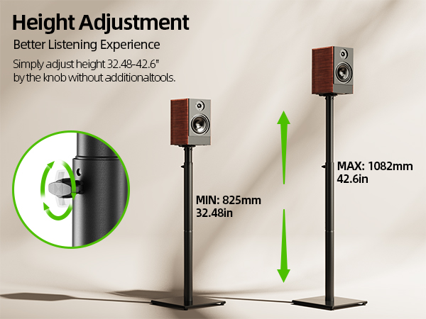 speaker stands pair