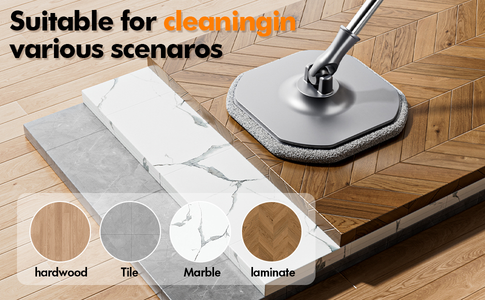 Spin Mop and Bucket Set A+ 7