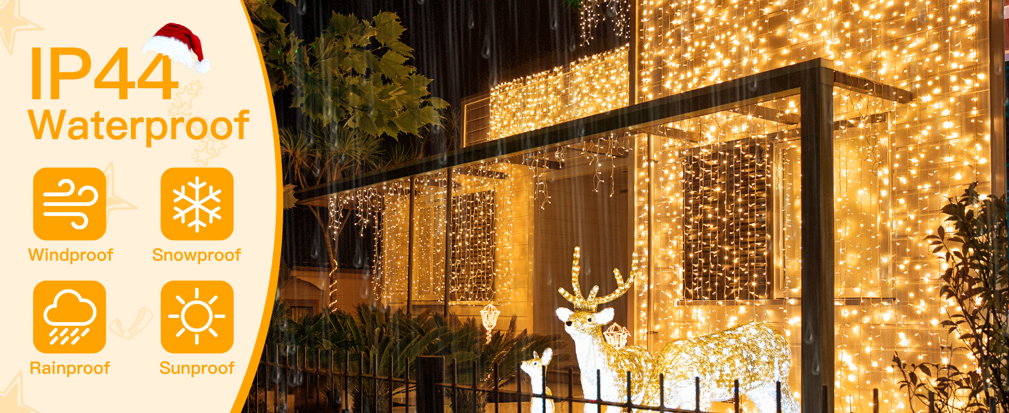 Christmas lights outdoor