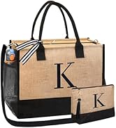 BeeGreen Beach Bag for Women Summer Tote Bag for Friends Mother Bride Personalized Travel Tote Ba...