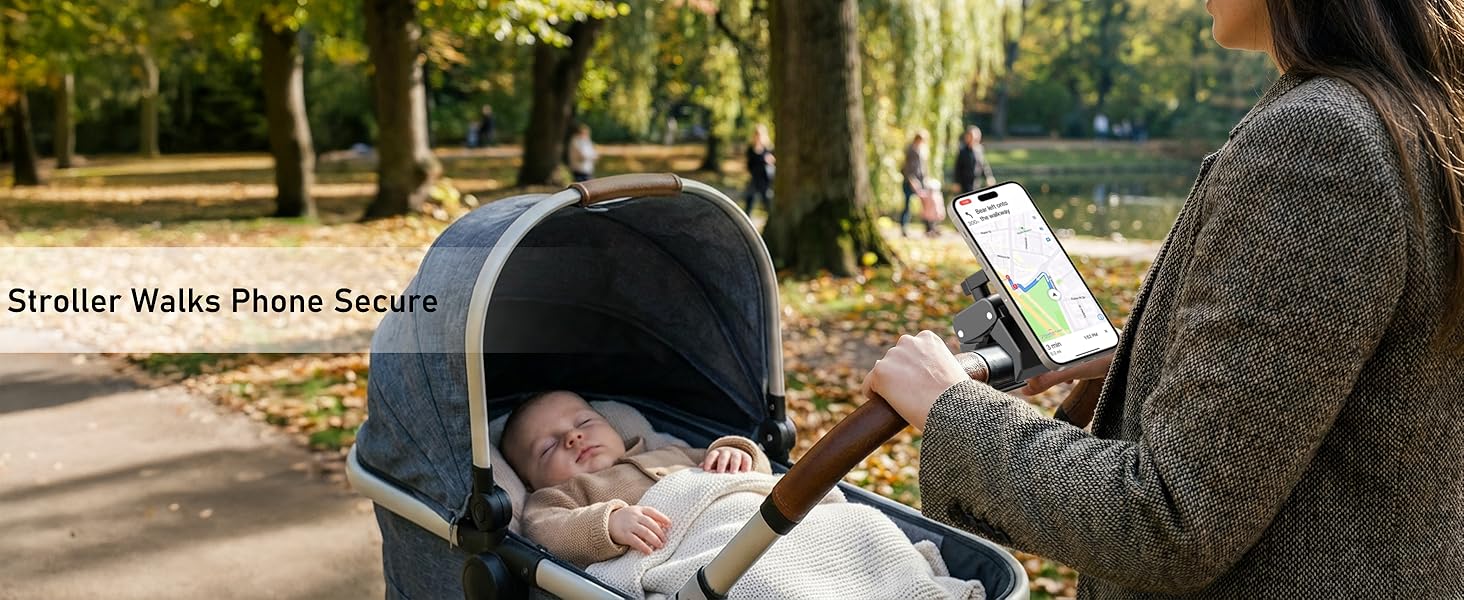 stroller phone holder