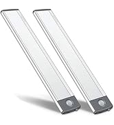 30-LED motion Sensor Cabinet and closet light,Magnetic ,Under Counter, Wireless USB Rechargeable ...