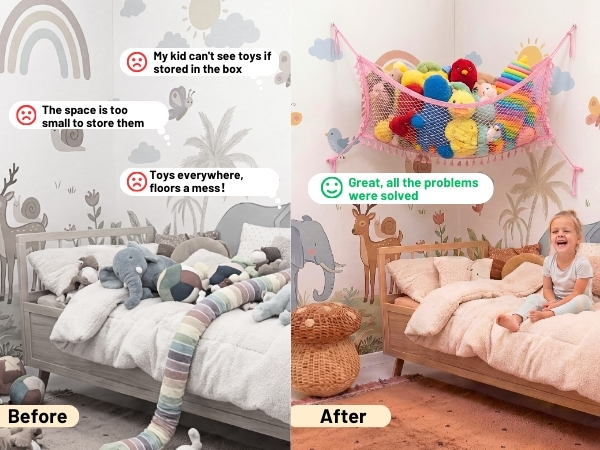 stuffed animal hammock