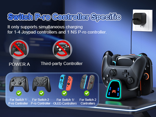 switch 2 pro controller charger