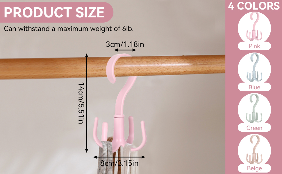 Rotating Handbag Hanger