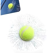 YAWUROU Car Broken Glass Tricky Sticker, 3D Prank Tricky Ball Hits Window Decal, Self-Adhesive Re...