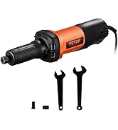 VEVOR Die Grinder, 1/4", Heavy-Duty Electric, Adjustable Speed (10000-28000RPM), Ergonomic Grip f...