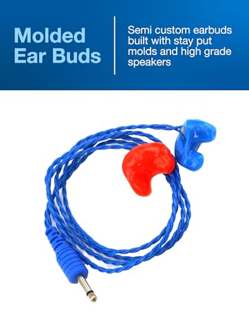 Challenger Custom Molded Ear Bud Speakers