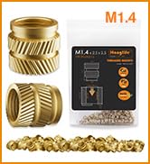HANGLIFE Heat-Set Threaded Inserts (M4 x D6 x L6(100pcs))