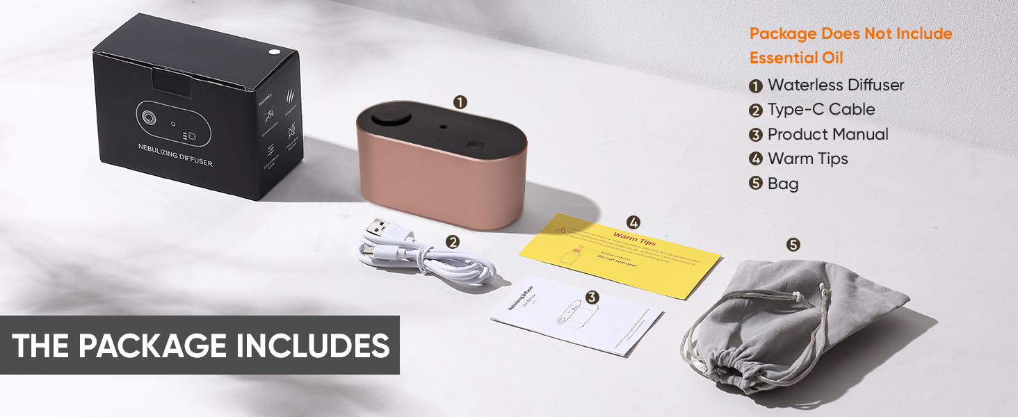 Waterless Diffuser for Essential Oil