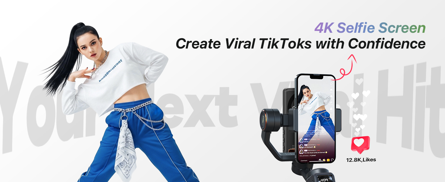 Selfie Monitor Screen