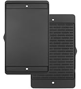 7566 Cast Iron Griddle for Weber Genesis 300 Series Gas Grill, Replacement for Weber Genesis 300 ...