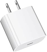 ELOVEN USB-C Wall Charger Type C Fast Charging Block for iPhone 14 20W PD Power Delivery Wall Cha...