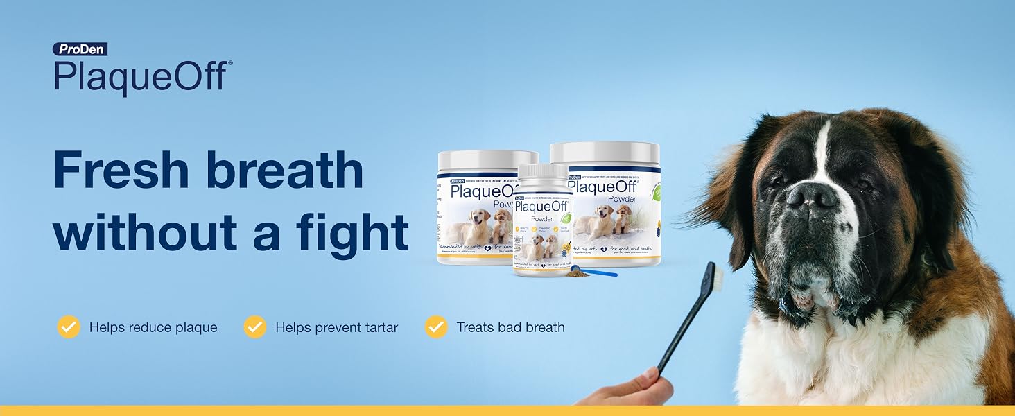 ProDen PlaqueOff Powder for Dogs and Cats
