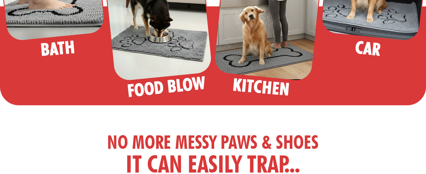 Embroidery mat 2,3 paw and bone A+ content