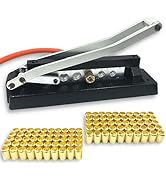 Heavy Duty Bench Hose Crimper for 1/4, 5/16, 3/8in ID Hoses, Hose Crimping Tool with Ferrules Fit...