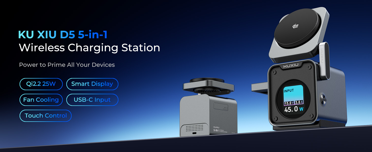 QI2.2 wireless charging station