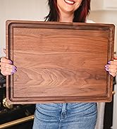 large walnut cutting board made in america