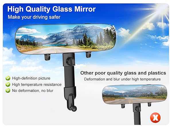 rear view mirror tablet holder