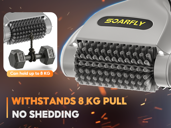 electric grill brush for outdoor grill