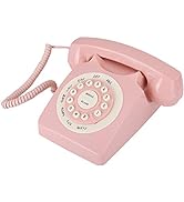 Vintage Telephone, Desktop Retro Antique Telephone, Clear Sound/Large Button/High Definition Soun...